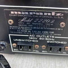 Marantz Model 2220B Stereo Receiver Original Box *READ*