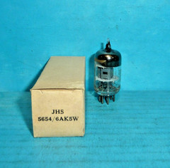 1 Sylvania JHS 5654/6AK5W Tube D Getter Tested Little Dot NOS/NIB
