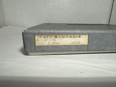 10.5″ Quantegy 406 Reel-To-Reel ½ inch wide/ 2500′ – Reel Sealed New / open box
