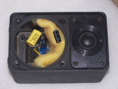 Realistic Minimus 7 Bookshelf Surround Speakers 40-2030C Upgraded Crossover Caps