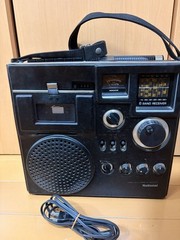 National RQ-585 FM MW Radio Cassette Recorder Boombox Junk Japan Vintage