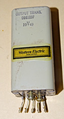 Western Electric Type D161897 Output Transformer, 178D, Good