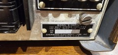 Sherwood S9900A Integrated Amplifier Tested Beautiful Cabinet
