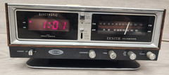 Zenith Circle Of Sound R472 Solid State AM FM Radio Alarm Clock Tested Working