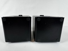 Realistic Minimus 7 Speakers 40-2030C Black 40W sequential serial #s, EX cond