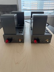 Quad II Monoblock Tube Amplifier Pair Vintage Valve Amps Untested As-Is