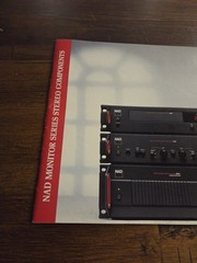 NAD Monitor Series Stereo Components – Sales Brochure – 38 pages – 1989