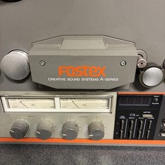 Vintage FOSTEX A-2 Reel to Reel Audio Stereo Tape Deck Machine A2 Sound System