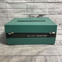 Bell & Howell Language Master 1757B Green and Black *FOR PARTS*