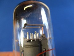 Sylvania 12BH7A Vacuum Tube Clear Top TV-7 Tested Above NOS