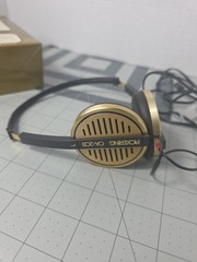 Tested Rare Vintage PICKERING OA-203 Gold Limited Lightweight Headphones & Box