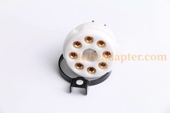 Pair 2pcs Octal K8A socketS for EL34 6SN7 6L6 KT88 B65 EM34