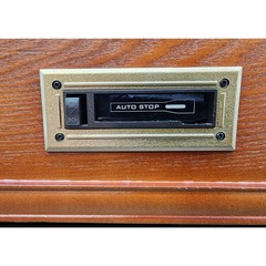 Encore Vintage Turntable 33/45/78 CD Cassette Radio Wood Unit + Albums