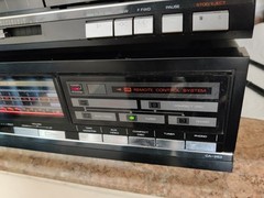 Fisher Amplifier System CA-283 Stereo FM 270a Double Cassette Deck & Turntable