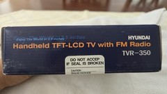 Handheld TFT-LCD TV with FM Radio Tuner