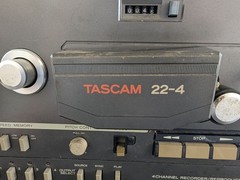 Vintage TASCAM 22-4 Reel To Reel Tape Deck 4-Channel Recorder Parts Repair – RE