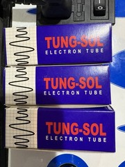 3 New In Box Gain Matched Tung-Sol 12AX7 Reissue Preamp Tubes