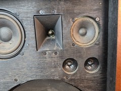 One Vintage Pioneer CS 99 Speaker Untested As-Is For Parts Restore No Grill