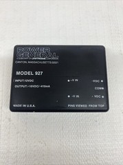 Power General 927 12v Dc In . 15v Dc Out Made In U.S.A