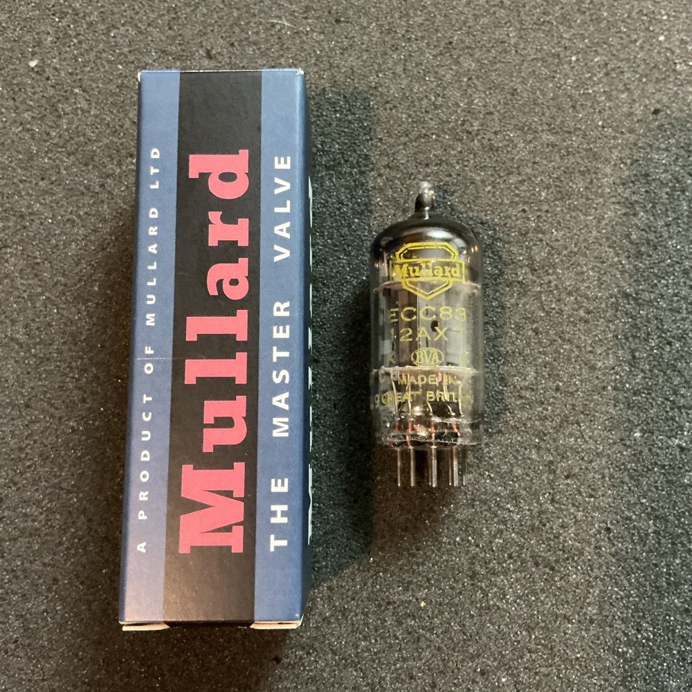 Rare NOS Yellow Mullard 12AX7 ECC83 Tube I61 BALANCED 12AX7A B339 7025 L@@K!