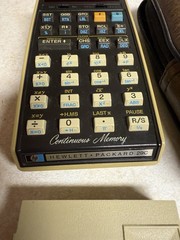 Vintage HP-29C Programmable Calculator, Case, No Power Supply – Not Tested