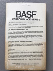 Vintage BASF Blank 8-Track Tapes 90 min Performance Series New And Sealed