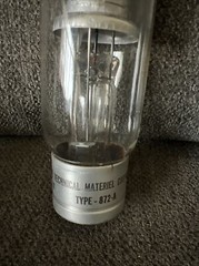 Vintage The Technical Material Corp 872A Vacuum Tube 1/1 on ebay New?