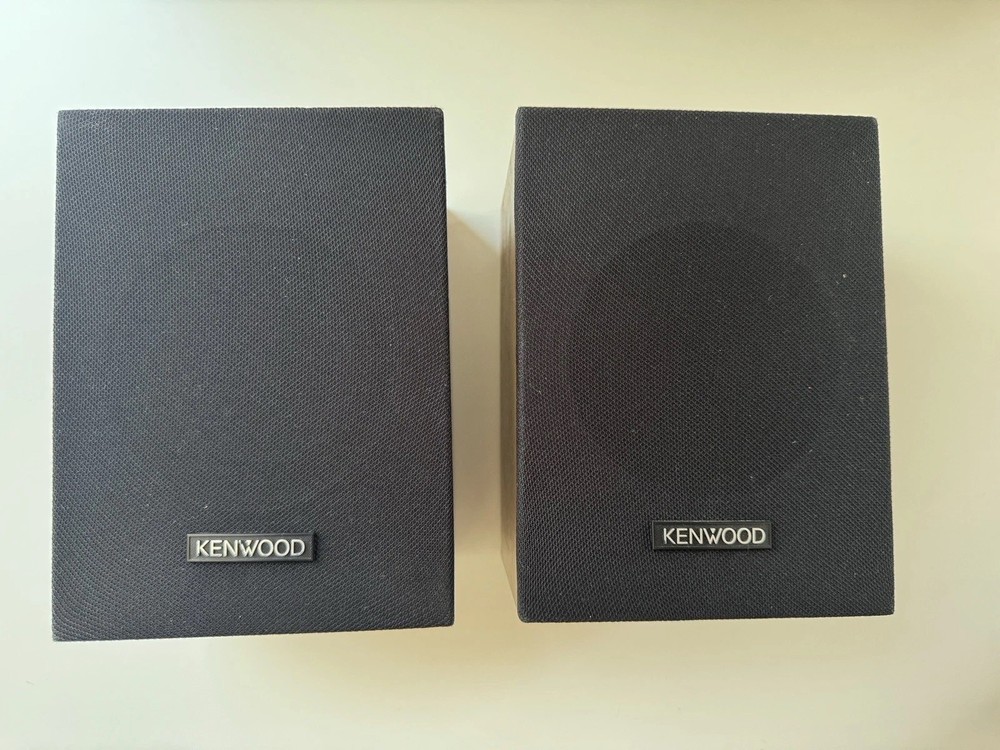Kenwood LSK-02S 4” Full Range Speakers Pair 40W 8 Ohms Tested – Malaysia