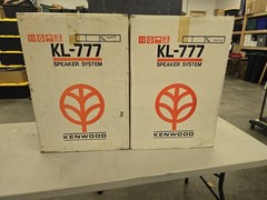 Pair Kenwood KL-777 100W 🔥Vintage Hifi Stereo Floor Speakers, 4-way/6-Speaker