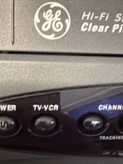 GE VCR Model vg2063 Video Cassette Player VCR Plus+ Vhs Hq Tested No Remote