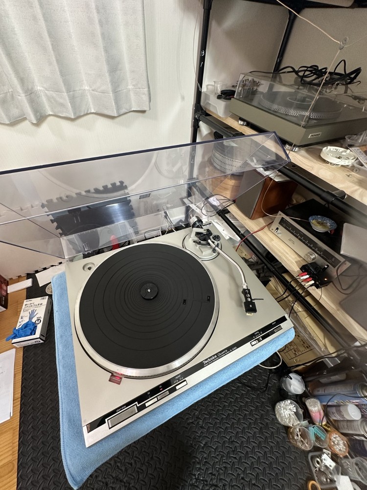 Technics SL-Q303 Quartz Lock Direct Drive Automatic Turntable working Tested