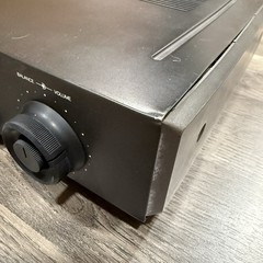 NAD 3125 Stereo Amplifier Vintage LEFT CHANNEL BROKE ( DAMAGED CASE )