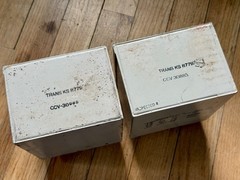 Great Pair NOS Western Electric KS-8779 Power Transformers For Tube Amplifier