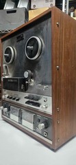 Vtg TEAC A-6010 Auto Reverse Reel-Reel Powers Up, Reels Wind 4 Track 2 Channel