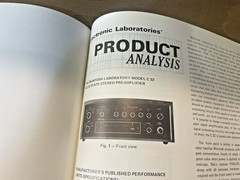 Original McIntosh Components from the 70’s Condition is very Good / 73 Pages /