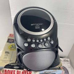 Vintage Emerson Karaoke Player Portable CDG Compact Disc Digital Audio Works