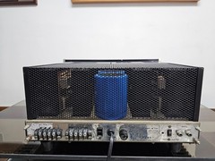 McIntosh MC-2105 Stereo Power Amplifier Serviced Operational.