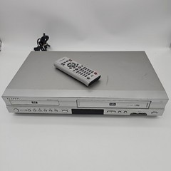 Samsung DVD-V4600 DVD VCR Combo – VHS Tested & Working Reads CDs Not DVDs AS IS