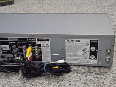 Toshiba SD-V392 SU2 DVD VCR Combo Player Recorder TESTED & WORKS No Remote