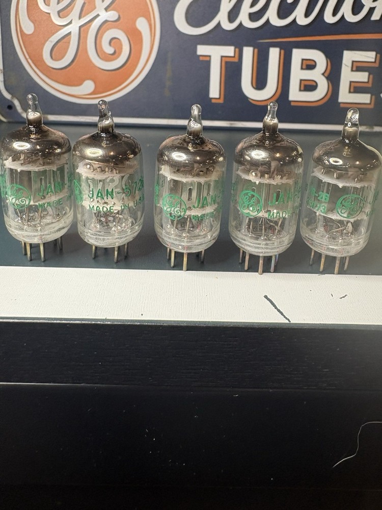 Job Sleeve (5 Tubes) 1976 JAN 5762 6AL5 Silver Plate Tubes Hickok Test NOS NIB🔊
