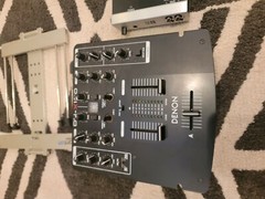 2 Vintage collectible technic 1200 mk’s, Traktor interface, and 2 channel mixer