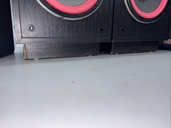 Cerwin Vega RE25 Speakers New Foam & Coil Alignment OEM Woofers-Fair Condition
