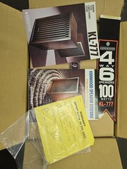 Pair Kenwood KL-777 100W 🔥Vintage Hifi Stereo Floor Speakers, 4-way/6-Speaker