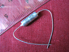 1966-67 Gudeman .047uf 200vdc Vitamin-Q Type Paper-In-Oil Tone/Fender Capacitor