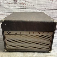 Vintage Califone 1450 K Dark Brown School Phonograph Record Player