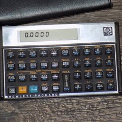 HP 15C Scientific Calculator Hewlett Packard Vintage Voyager Series Black Case