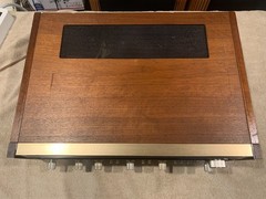 Gorgeous Very Rare Champagne Face Pioneer SX-727 Stereo Receiver 100% Working