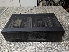 Vintage Kenwood KM-106 Stereo Power Amplifier 125 Watts Per Channel Tested