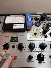 Nice Mullard 12AX7 ECC83 Tube I63 Triplett Tested 12AX7A B339 7025 L@@K!