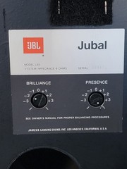 jbl l65 jubal Vintage speakers Very Nice Empty Cabinets With Crossovers 1 Serial